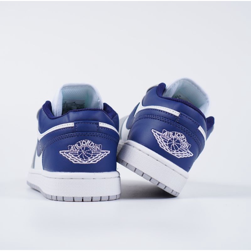 Sepatu Nike air jordan 1 low french blue White