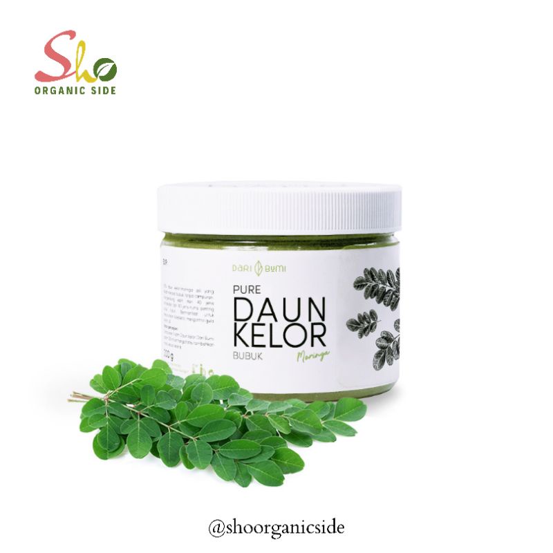 

Daun Kelor Bubuk / Moringa Powder 150g & 400g - Dari Bumi