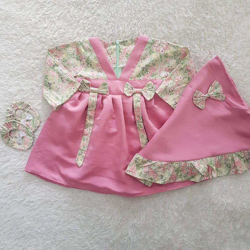 Gamis Bayi Darcy Petite set