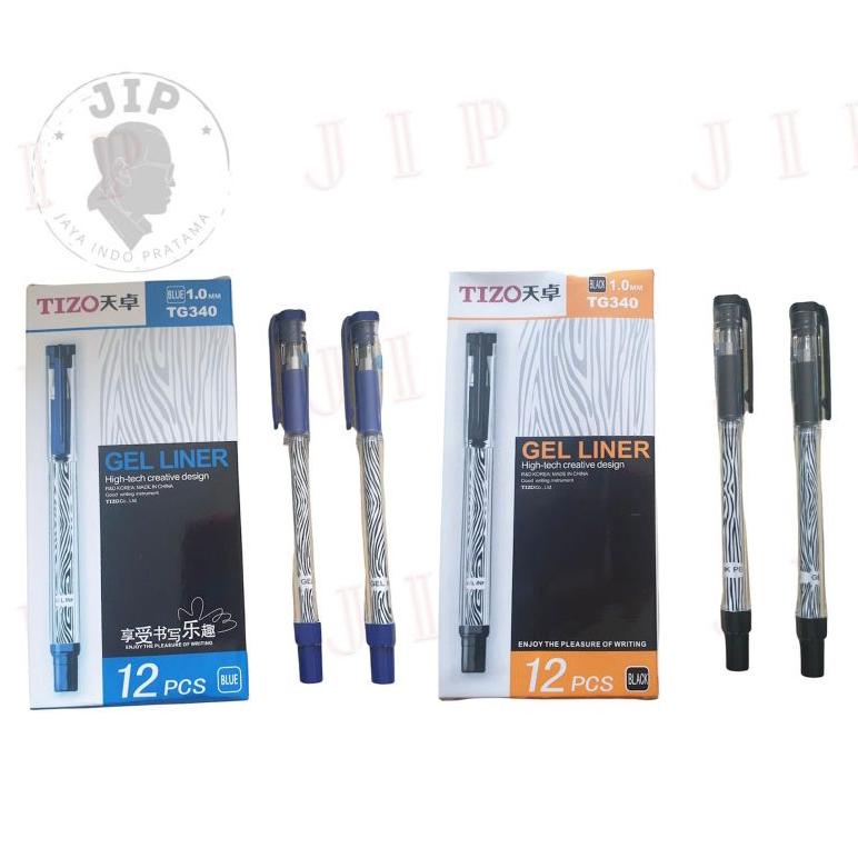 

Grosir Bolpen/Ballpoint/Pulpen/Ballpen Tizo Tg 340 1.0 Hitam Biru (Lusin)