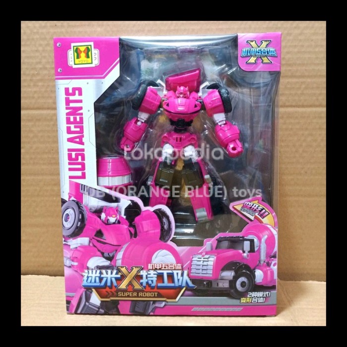 Diskon Spesial Mainan Robot Super X Mainan Robot Mini Agent X Terlaris