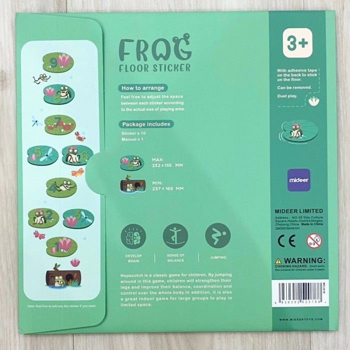 

MIDEER FLOOR STICKER (10 SHEETS) #ORIGINAL