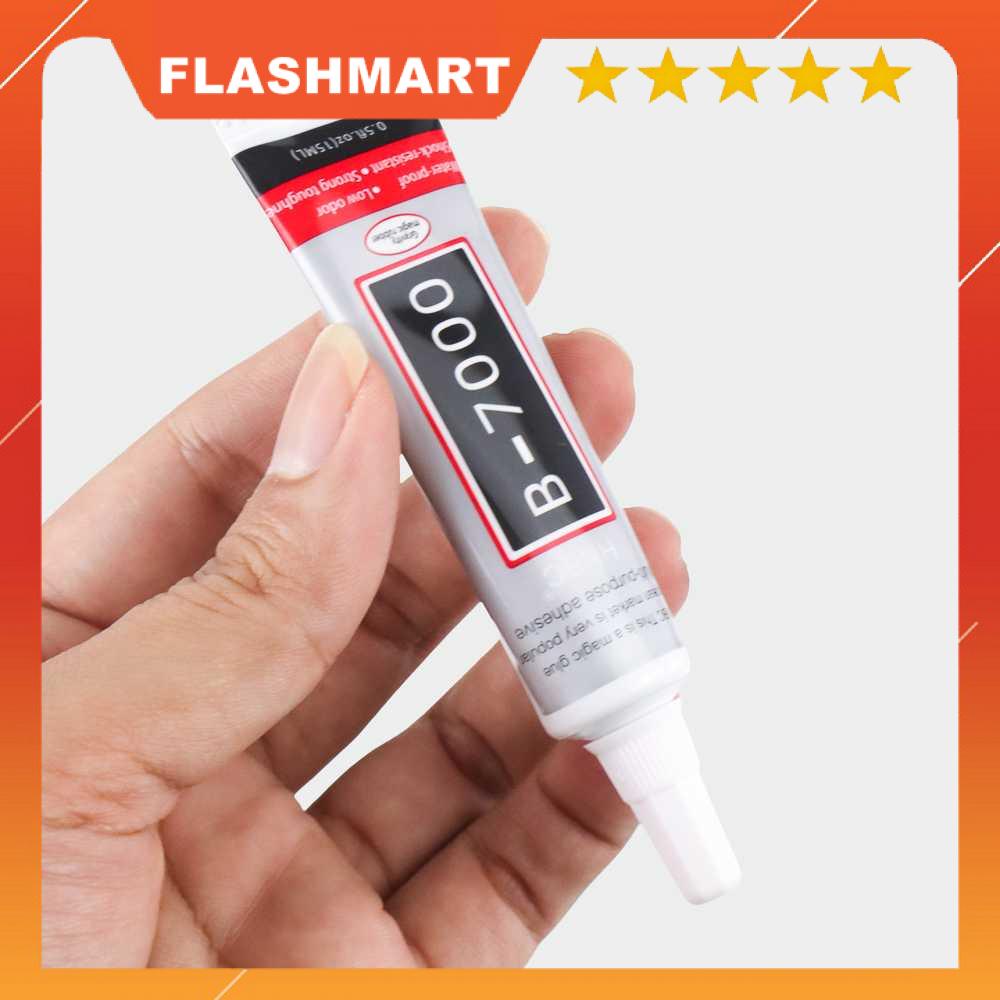 FLASHMART Lem Kuat Serbaguna Power Glue Strong Adhesive 15 ML - B-7000