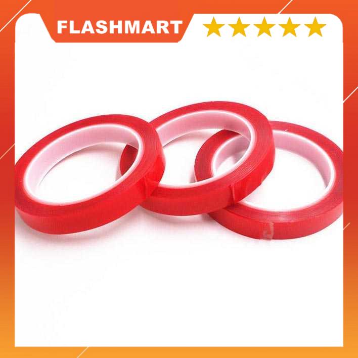 FLASHMART Perekat Double Tape Acrylic Adhesive Transparent Sticker - J4702