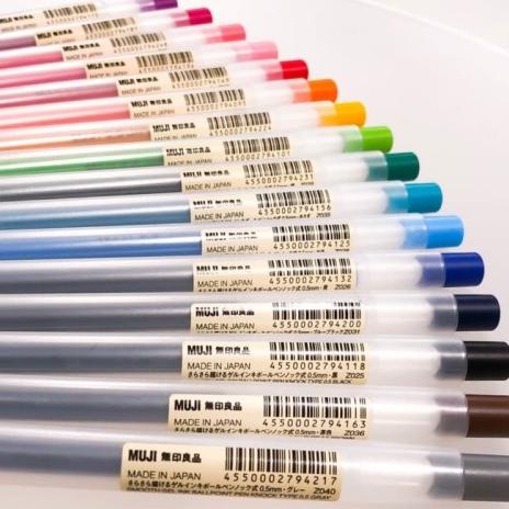 

Trending Muji Knock Type Gel Ink Pen 0.5Mm Pulpen Original Muji
