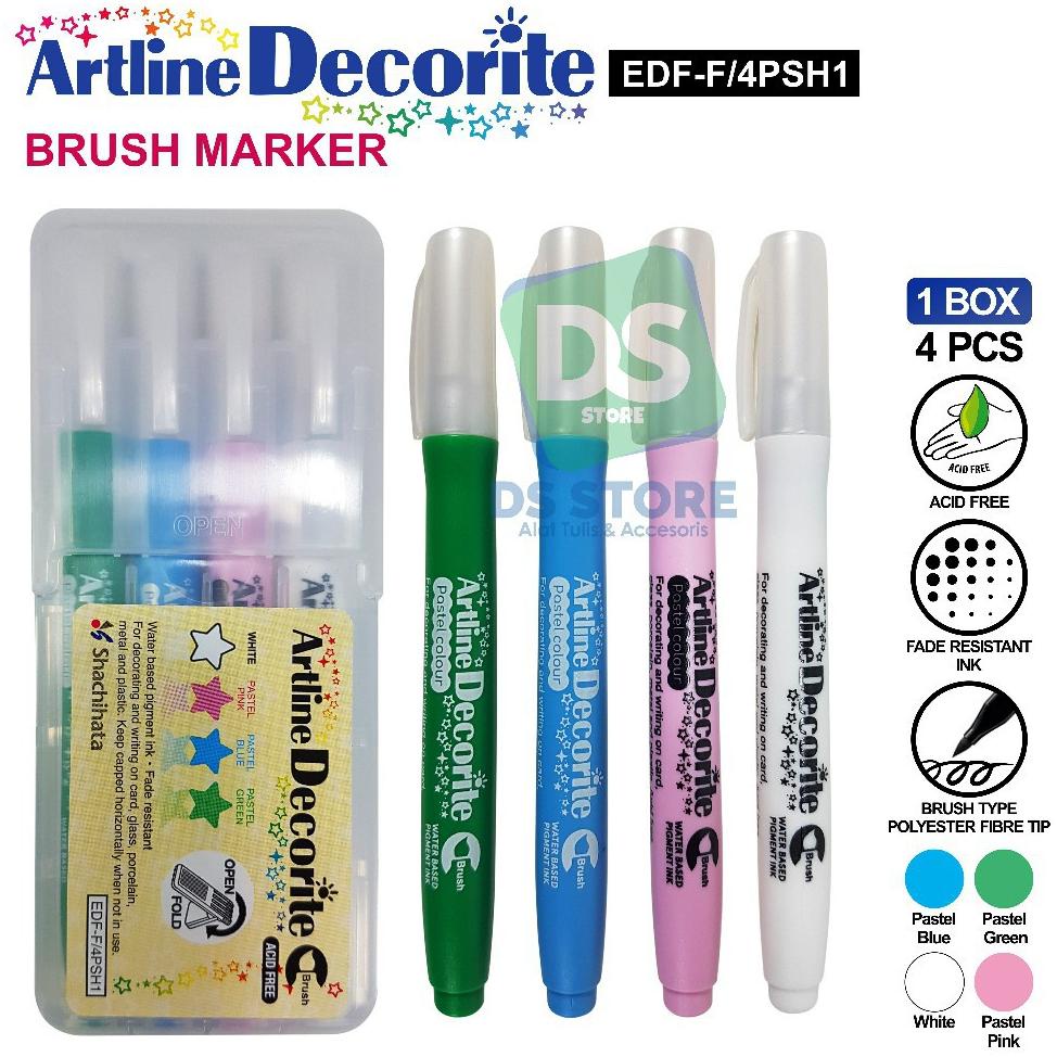 

Diskon Habis [Pcs] Spidol Decorite Dekorasi Set 4 Multi-Purpose Drawing Art Artline
