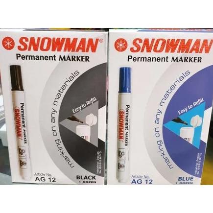 

Trending Snowman Spidol Permanent Marker Ag 12 (1 Lsn)