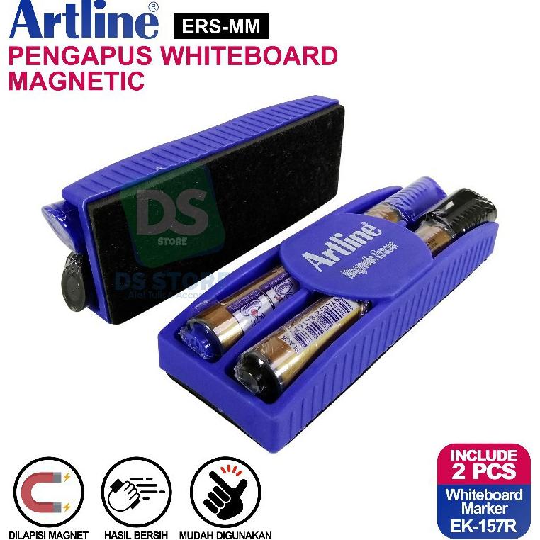 

Viral [Pcs] Penghapus Whiteboard Magnetic Artline Bonus Spidol Wb
