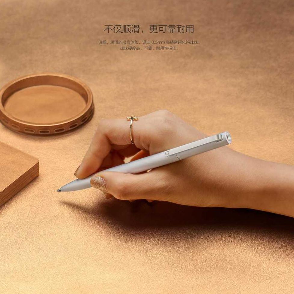 

Viral Pulpen - Mjjsqzb02Xm (Original) Xiaomi Mi Jia Metal Signature Pen