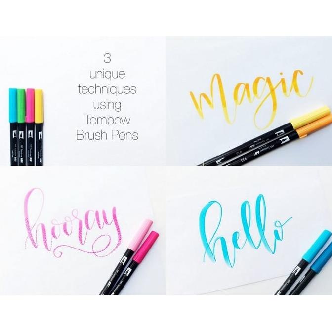 

Trending Tombow Dual Brush Pen Abt 845-Carmine /Tombow Abt Dual Brush Pen - Spidol Tombow Abt Dual Brush Pen