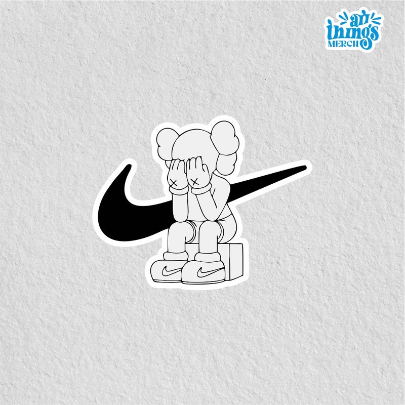 

Kaws Sticker Tempel Aesthetic / Sticker Laptop DLL