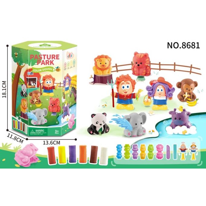 MAINAN ANAK KREATIF CLAY PASTISIN LILIN EDUKASI FAMILY KREASI BELAJAR by ceriasmarts csm