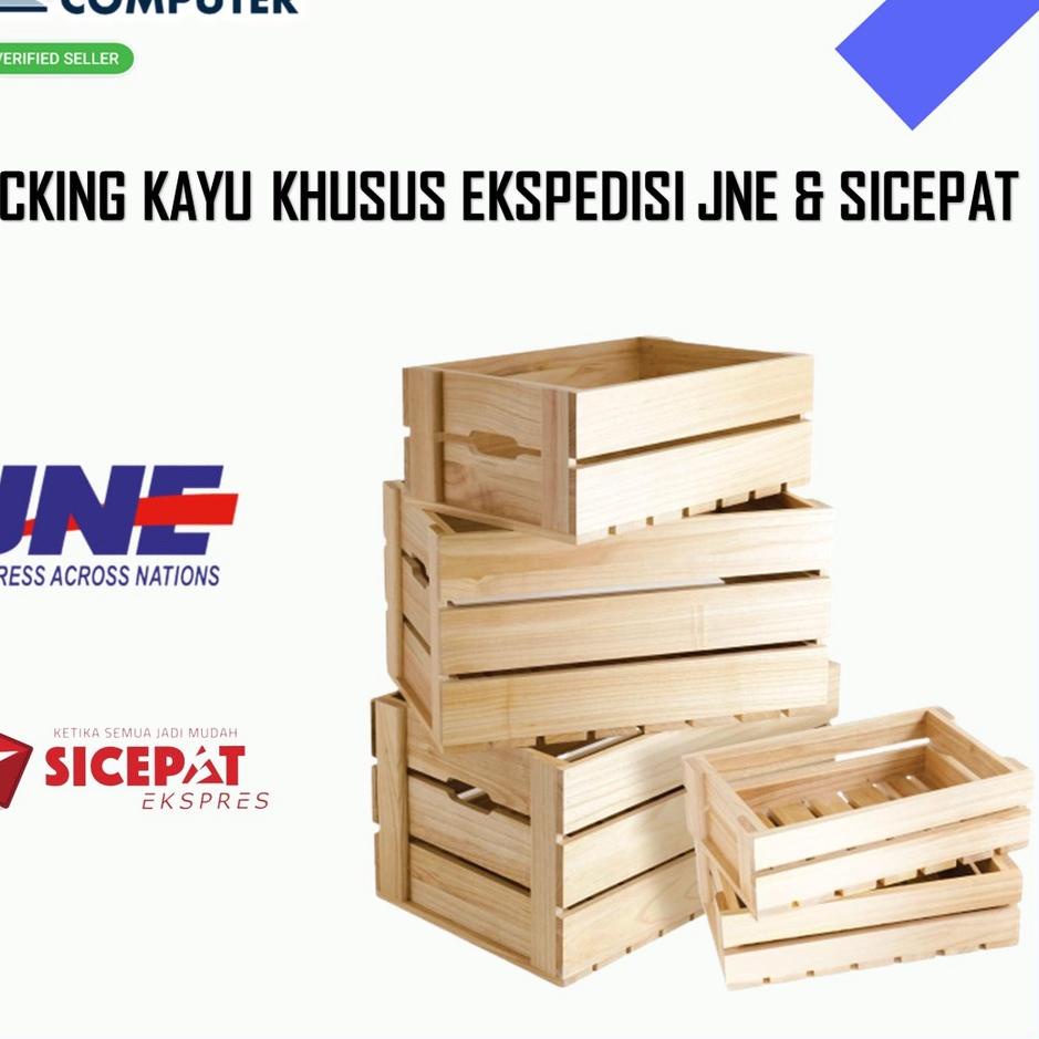 

Grosir Istimewa Packing Kayu KHUSUS JNE & SICEPAT