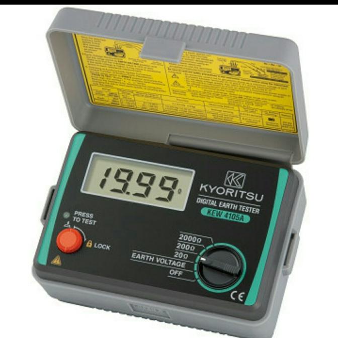 Kyoritsu 4105A Digital Earth Tester Grounding Tester / Kew4105A