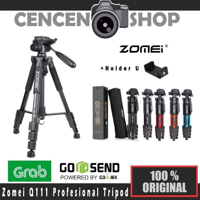 Tripod ZOMEI Q 111 / Q111 PROFESSIONAL Portable Kamera DSLR Tripot