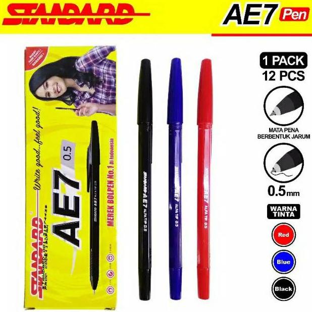 

Garansi Resmi Pulpen Standar Ae7