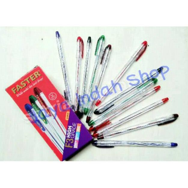 

Viral Faster F3 0.5 Ballpoint Pulpen Pen Alat Tulis Pena Bolpen Murah