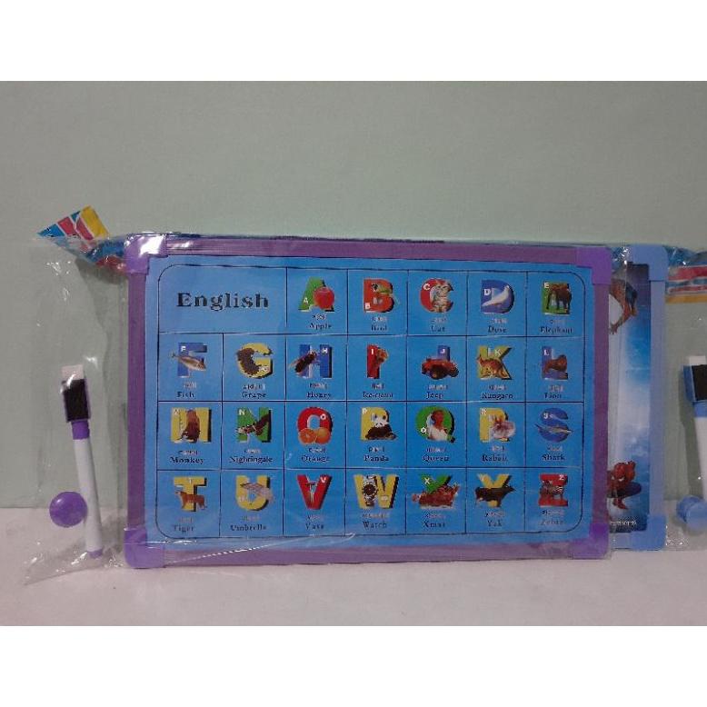 

Cuci Gudang Papan Tulis Fancy Whiteboard Fancy Kecil 30 X 20 Cm