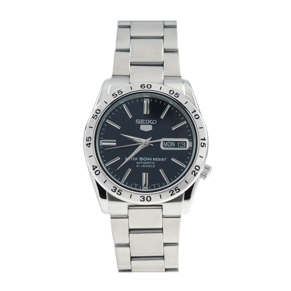 Jam Tangan Pria Seiko 5 Sports SNKE01K1 Automatic Black Dial Stainless Steel Strap