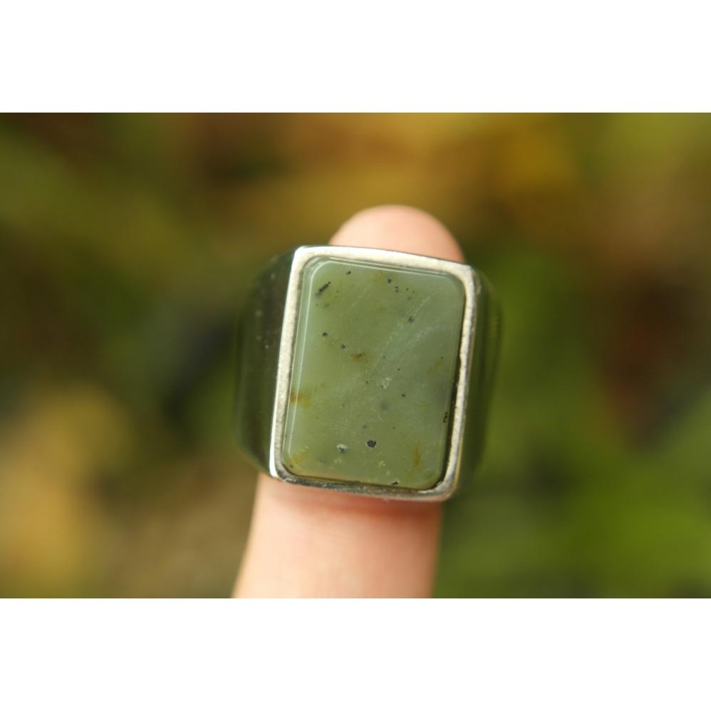 Termurah Natural Giok Aceh Ring 8 Kode Y454