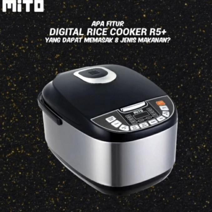 Ricecooker Mito 8 In 1 R5+ (Plus) Rice Cooker Digital Iloafinyuu
