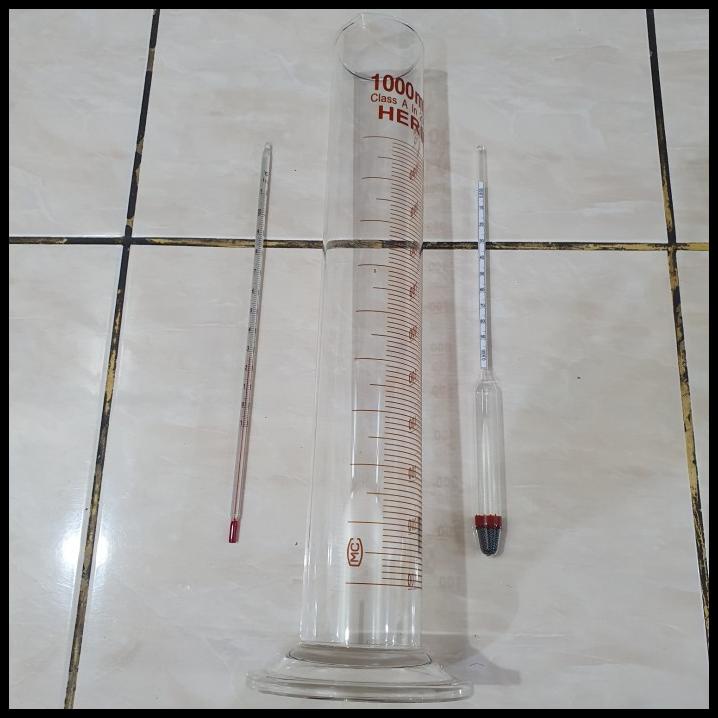 Alat Ukur Berat Jenis Solar Hydrometer Solar 1 Set