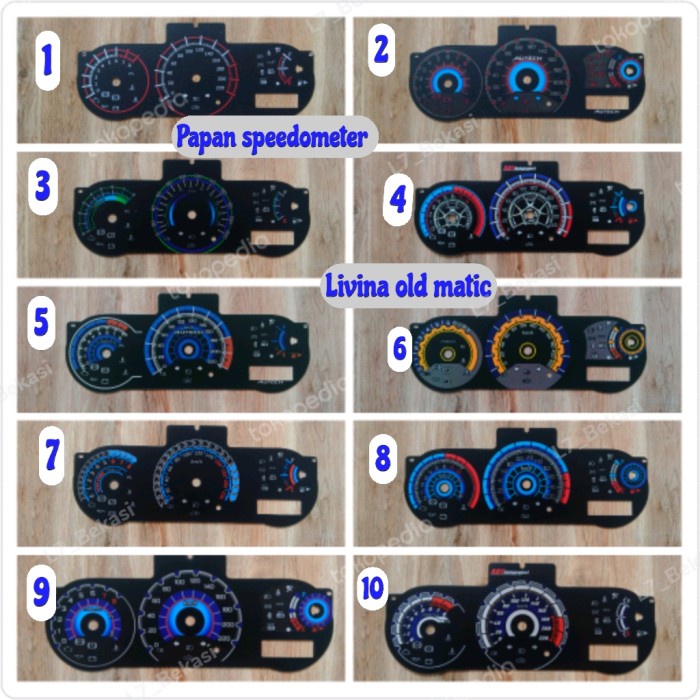 Terlaris Speedometer Custom Grand Livina Spidometer Modifikasi
