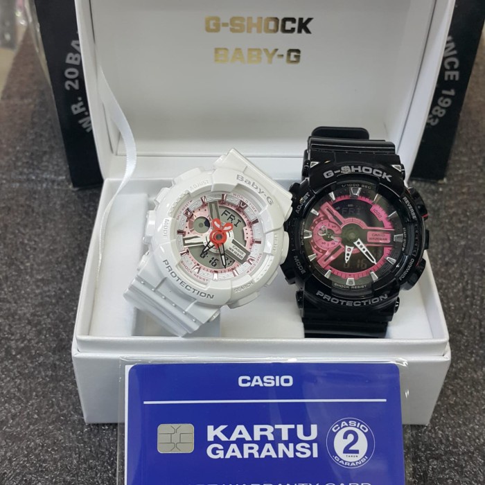 Terlaris Casio Gshock Couple Slv 19A-1A