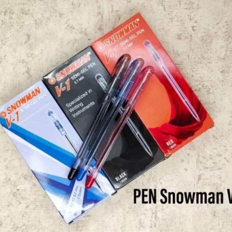 

Grosir (130Gr) 1Pak Pen Polpen Snowman V1