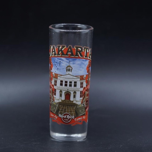 Hard Rock Cafe Jakarta Iconic Gelas Kecil Mini Merchandise Souvenir H-r1084