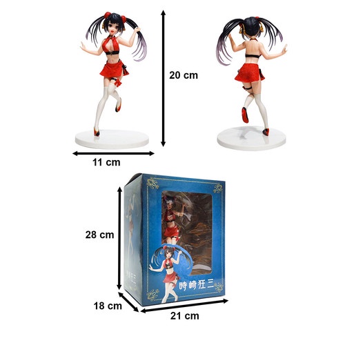 Date a Live Kurumi Tokisaki Swimsuit Cast Off Action Figure H-r1580