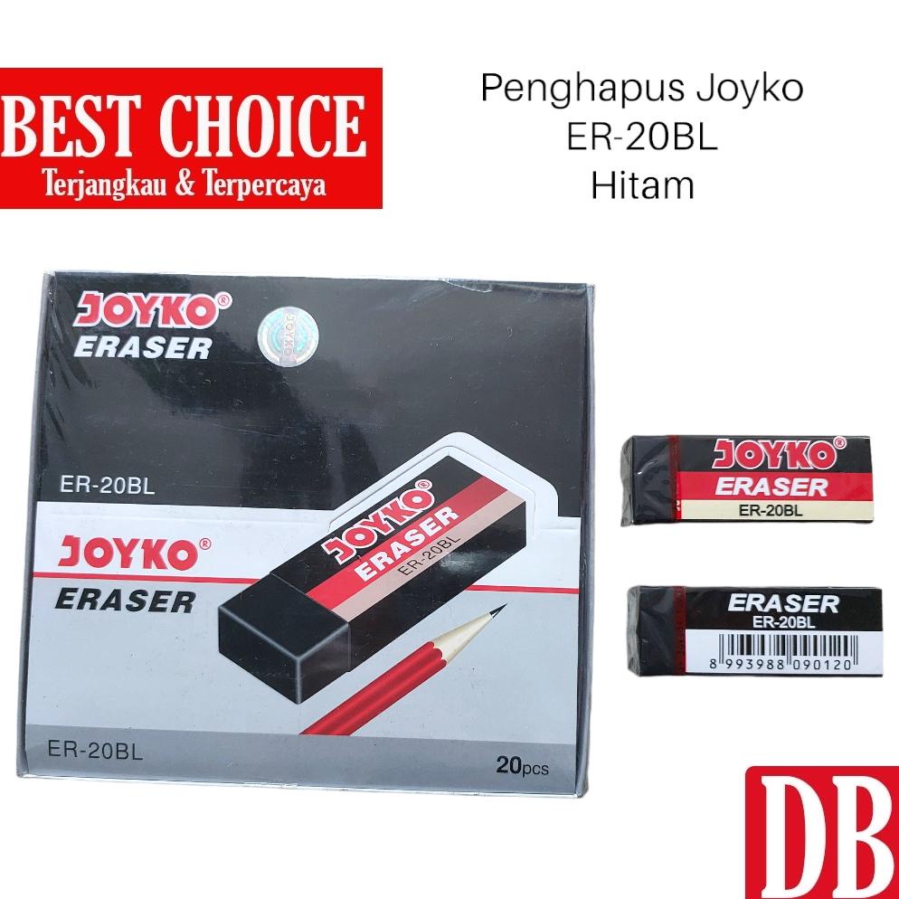 

Viral (20Pcs) Penghapus / Eraser Joyko Besar Er-20Bl (Hitam) / 526 B20 (Putih) 20Pcs