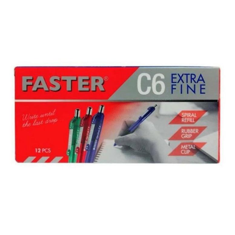

Termurah Pulpen Faster C6 Cetek Extra Fine Grosir (1 Lusin)