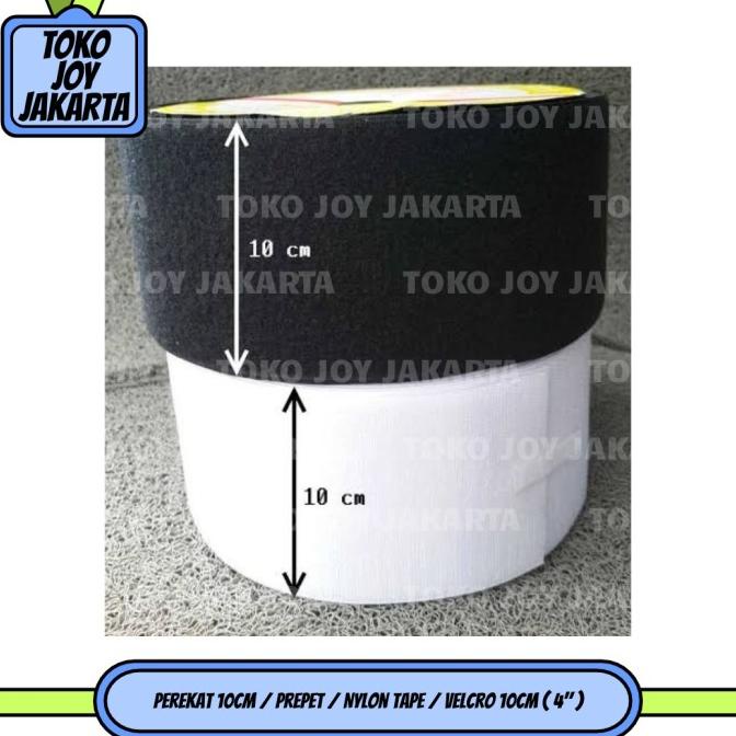 

Perekat 10cm / Prepet / Nylon tape / Velcro 10cm ( 4" )