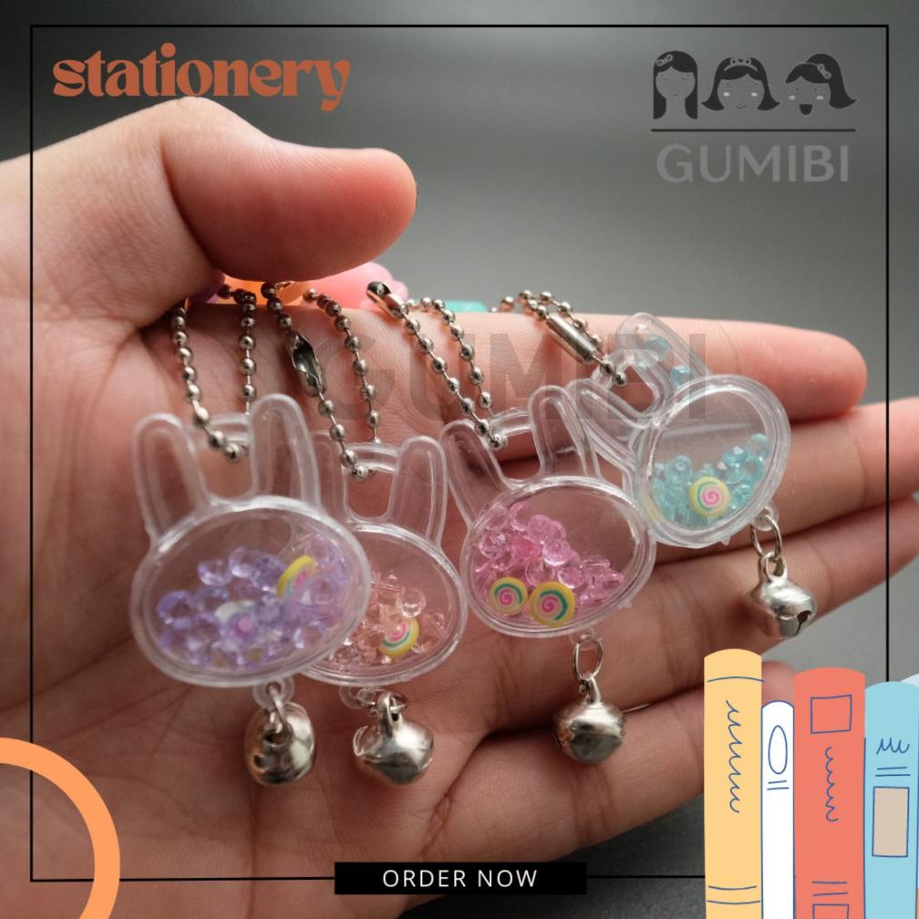 

Cuci Gudang (12Pcs) Pulpen Gantungan Kelinci Lonceng Glitter Pena Gel Gantung Lucu Harga Grosir Pulpen Gantungan Termurah