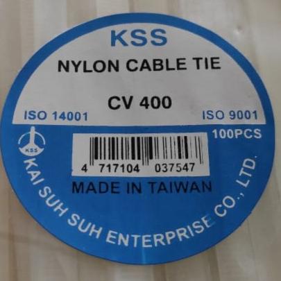 

KSS CV400 cv-400 kabel ties 40cm x 7.6mm murah hitam putih ready