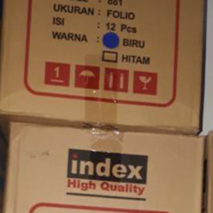 

ODNER INDEX F4 7CM BIRU PER DUS(12BH)