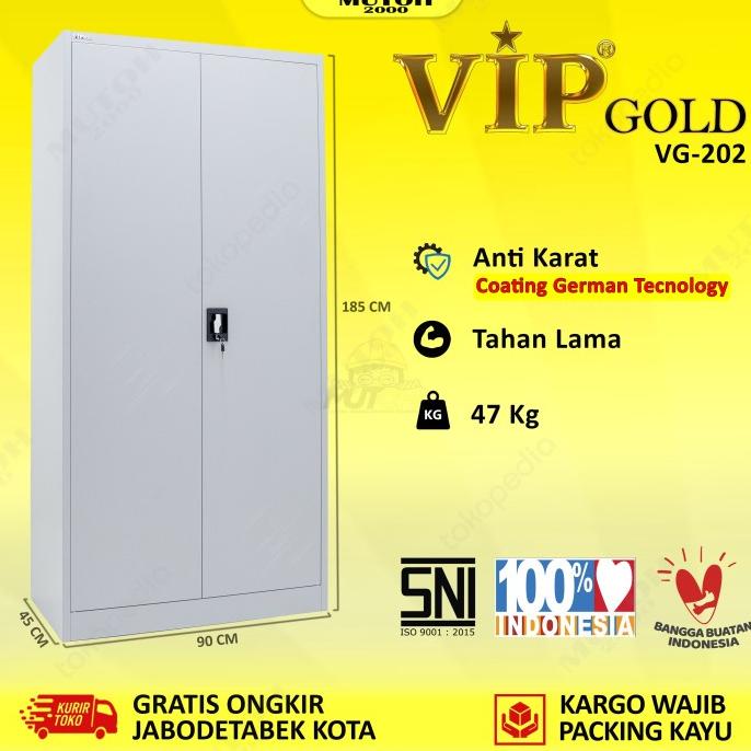 

VIP GOLD VG-202 lemari arsip besi pintu swing tarik