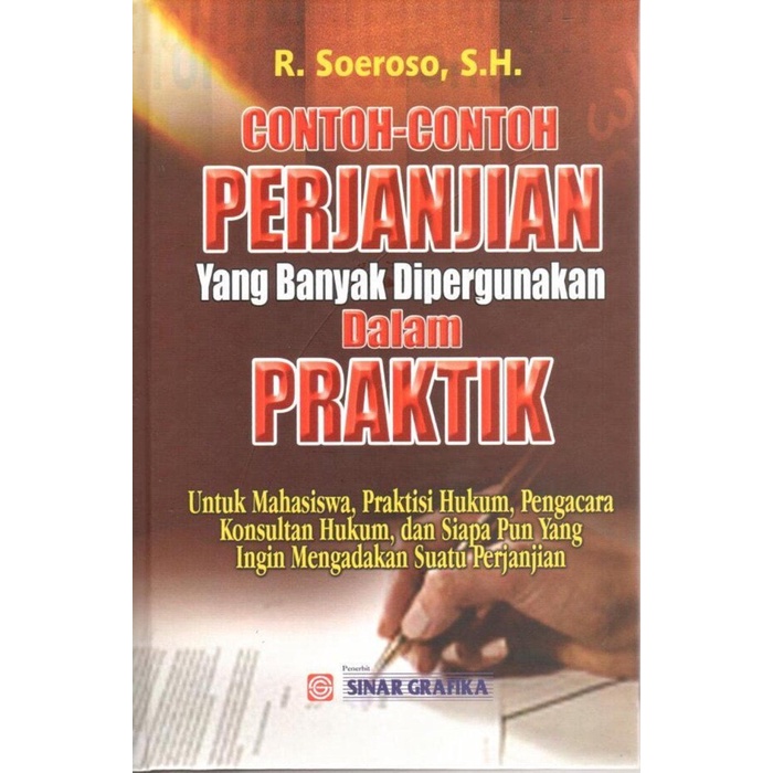Diskon Spesial Contoh-Contoh Perjanjian Yang Banyak Dipergunakan Dalam Praktik - R. Terbaru