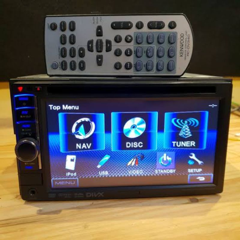 headunit doubledin Kenwood DDX-4031BT bluetooth audio mobil