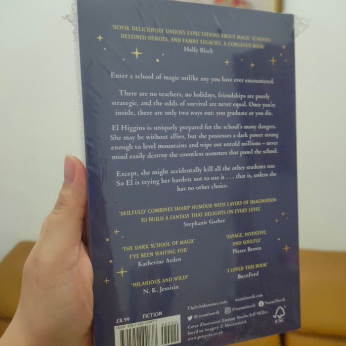 Flash Sale A Deadly Education (Paperback) By Naomi Novik (Fantasy) Termurah