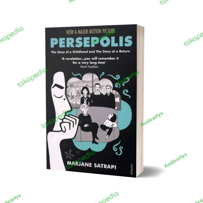 Must Have Persepolis I & Ii By Marjane Satrapi - Original Import Terlaris