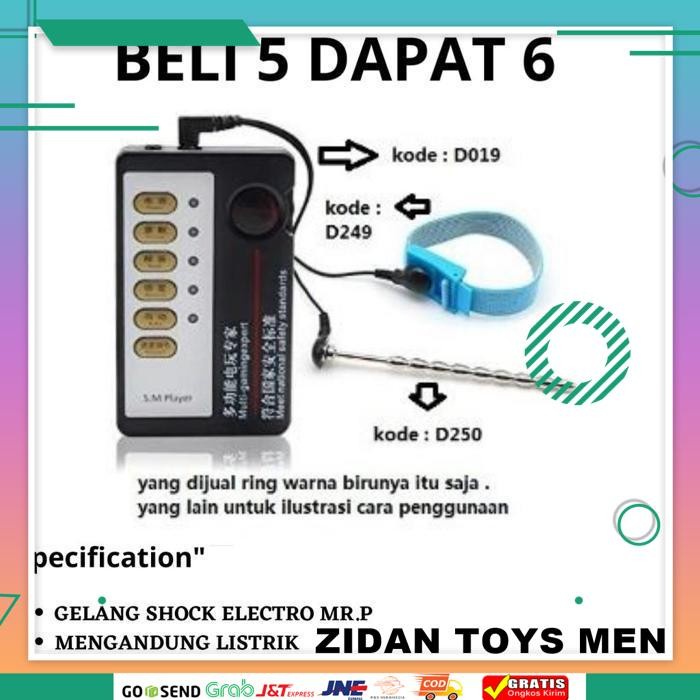 ELECTRO GELANG ELECTRIK PRIA WANITA SHOCK LISTRIK GELANG PRIA MR.P