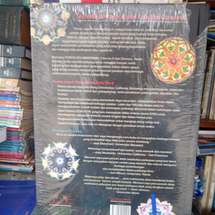 Must Have Psikologi Abnormal/Gerald C.Davidson,John M.Neale,Anna M.Kring/ Ori Terbaru