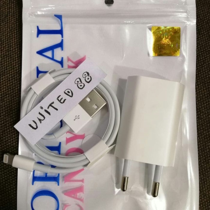 CHARGER IPHONE 5 & 6 ORIGINAL CAS IPHONE 5 & 6 ORIGINAL