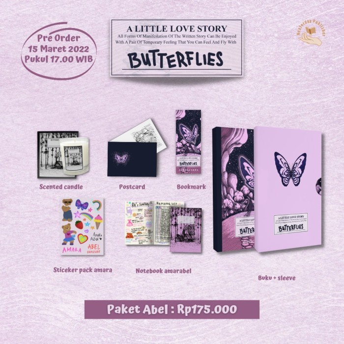 Must Have [Dijual] Novel Butterflies - Alesacakes Tbk Terlaris