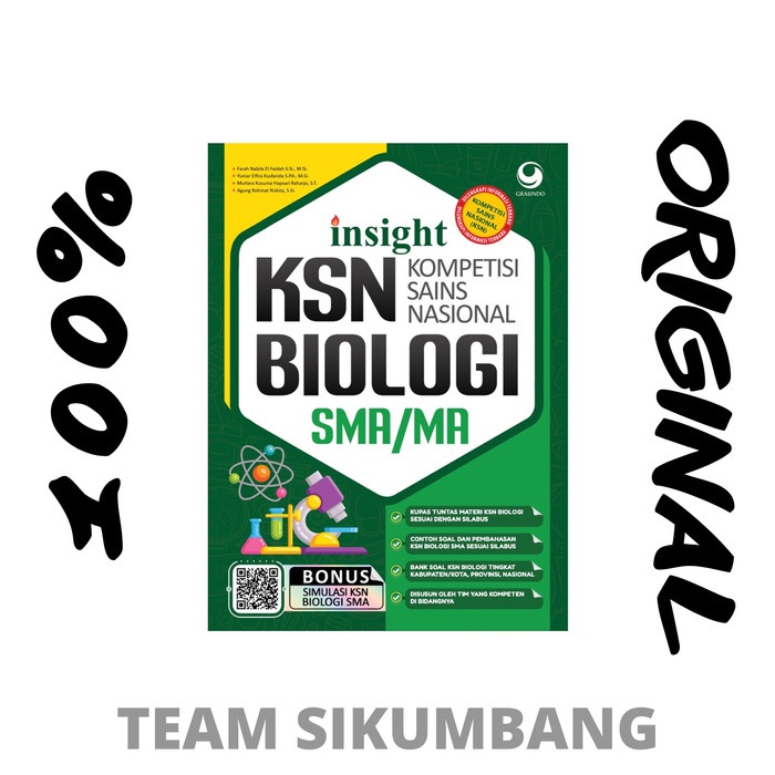 Promo Buku Insight Ksn Biologi Sma Termurah