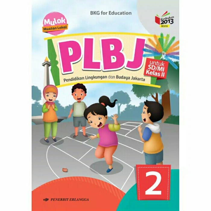 Promo Mulok Plbj Kelas 2 Sd/Mi K13 Penerbit Erlangga Terbaru