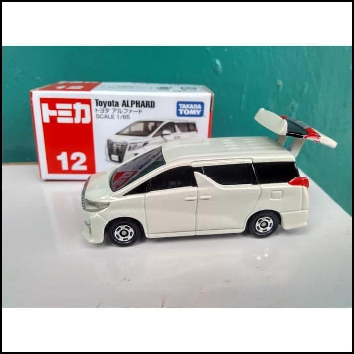 Tomica No 12 Toyota Alphard Putih Miniatur Mobil Diecast Takara Tomy