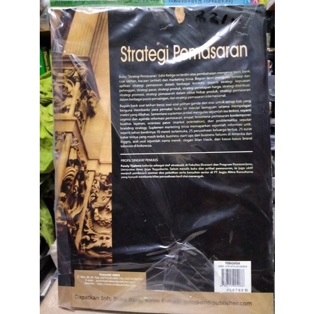Diskon Spesial Ori Strategi Pemasaran Edisi 3 Fandy Tjiptono Terbaru